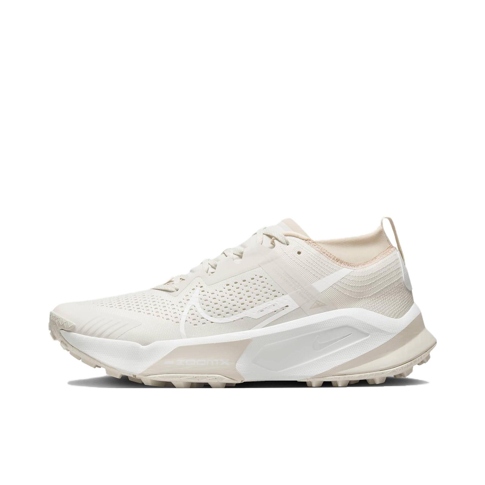 推荐商品：Nike ZoomX Zegama Trail 跑鞋 越野抓地泡棉缓震 米白色
