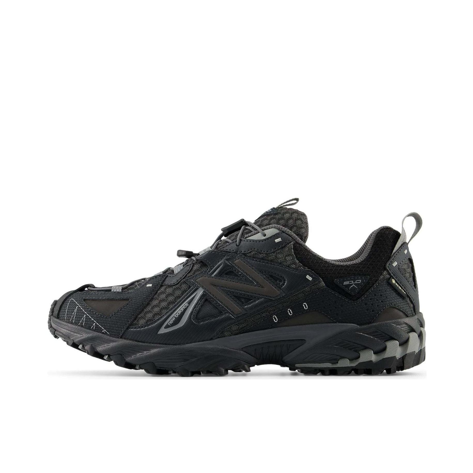 推荐商品：New Balance 610 跑鞋 机能透气防滑耐磨复古百搭简约舒适低帮户外功能鞋圆头 黑色/灰色