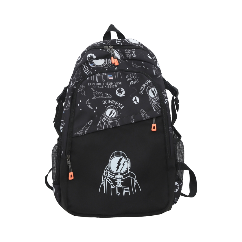 推荐商品：SURELAPTOP/秀乐途 大号 防水大容量印花尼龙拉链运动电脑双肩包