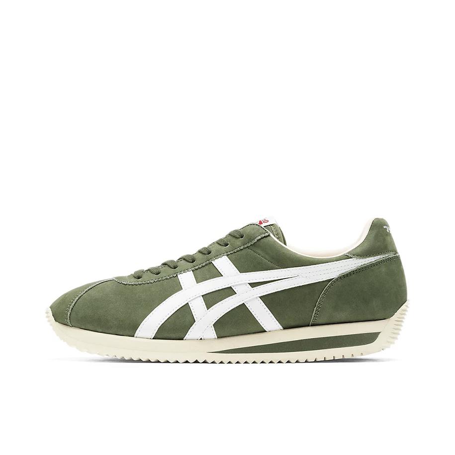 推荐商品：Onitsuka Tiger Moal 77 舒适轻便 防滑耐磨 复古百搭 潮流 休闲鞋 军绿色