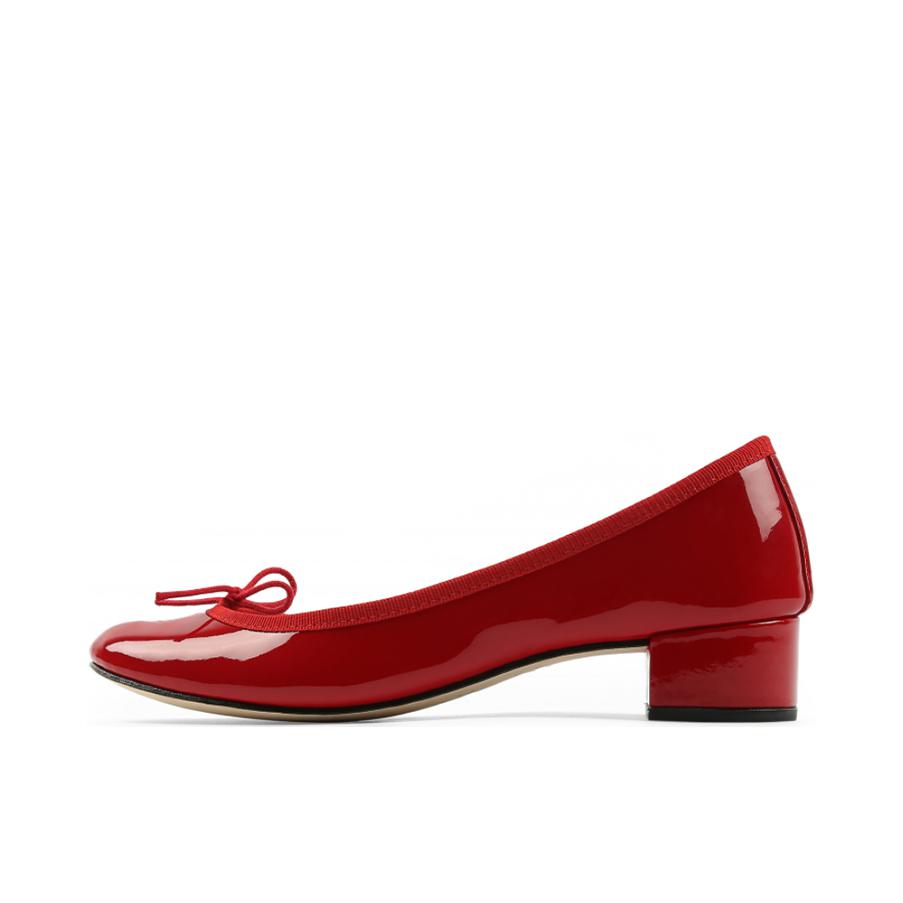 推荐商品：REPETTO Camille 优雅 圆头 单鞋 V511V 红色