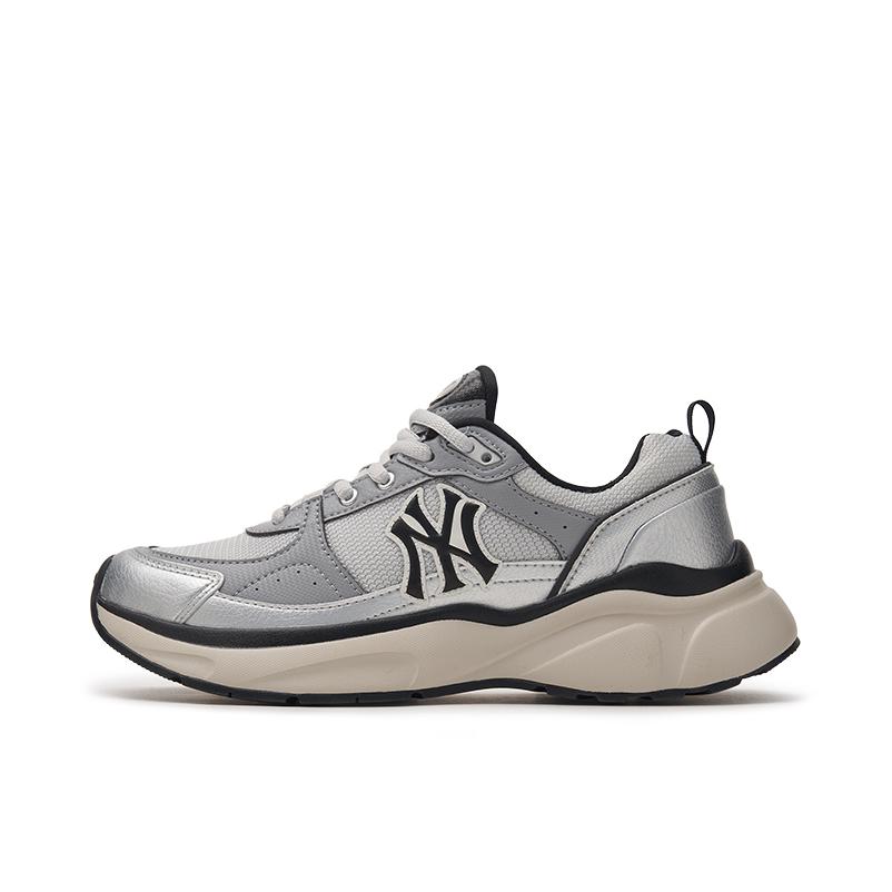 推荐商品：MLB Chunky Runner Fastball 厚底 运动休闲鞋 RNFTB 灰色