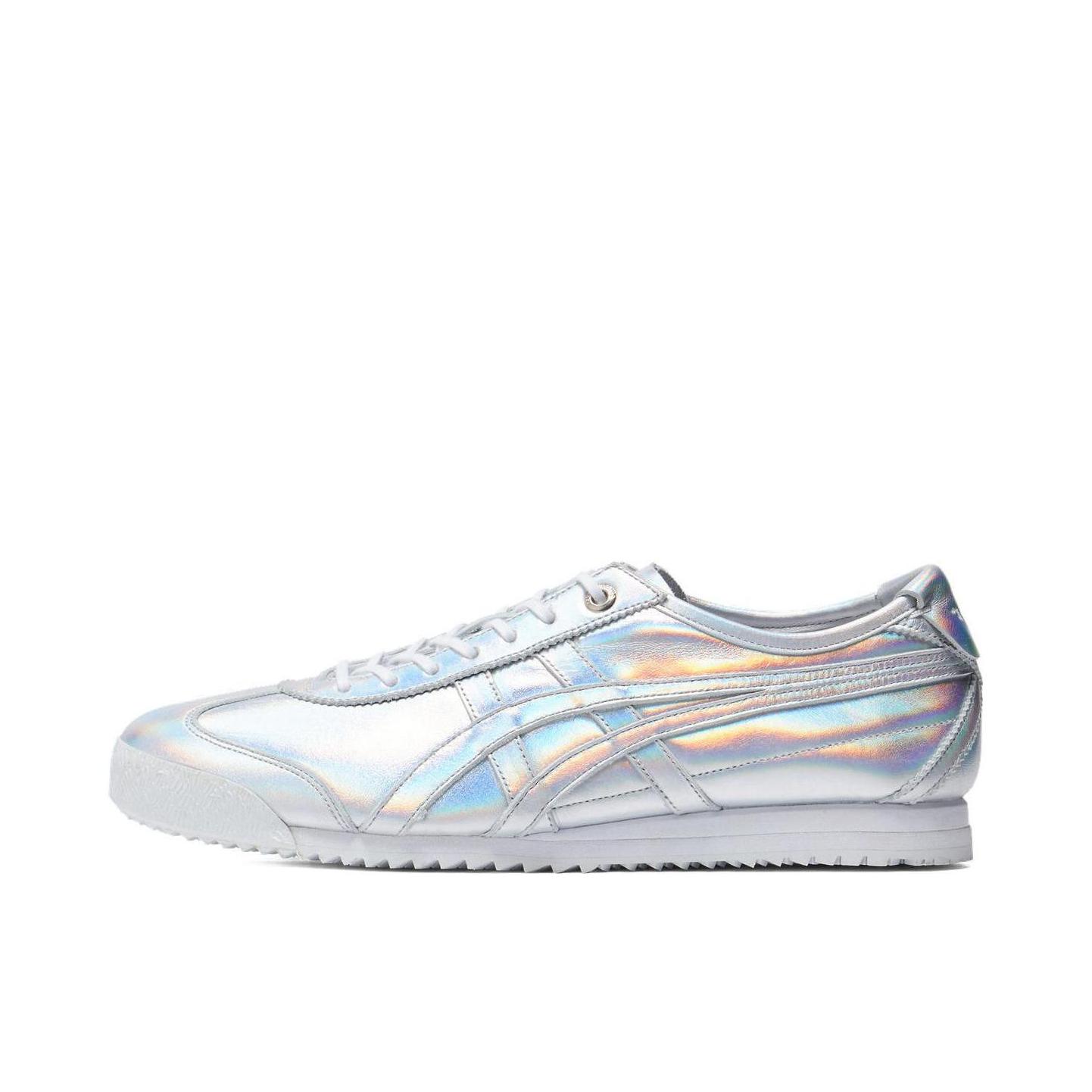 推荐商品：Onitsuka Tiger Mexico 66 Sd Pf 防滑耐磨 简约 舒适百搭 圆头 休闲鞋 德训鞋 银色 