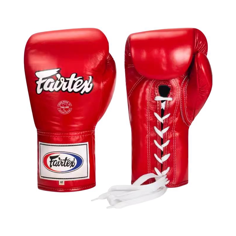 推荐商品：Fairtex/菲尔泰斯 BGL6 系带 绑绳 格斗 加厚 真皮 泰拳训练 自由搏击 散打沙袋 健身 拳击手套