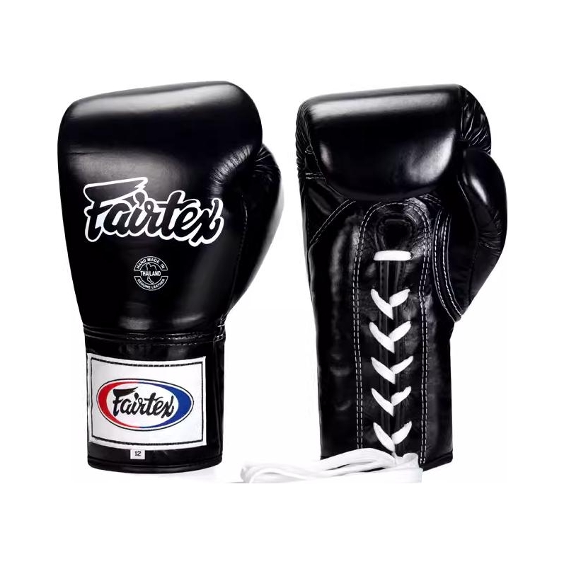 推荐商品：Fairtex/菲尔泰斯 BGL6 系带 绑绳 格斗 加厚 真皮 泰拳训练 自由搏击 散打沙袋 健身 拳击手套