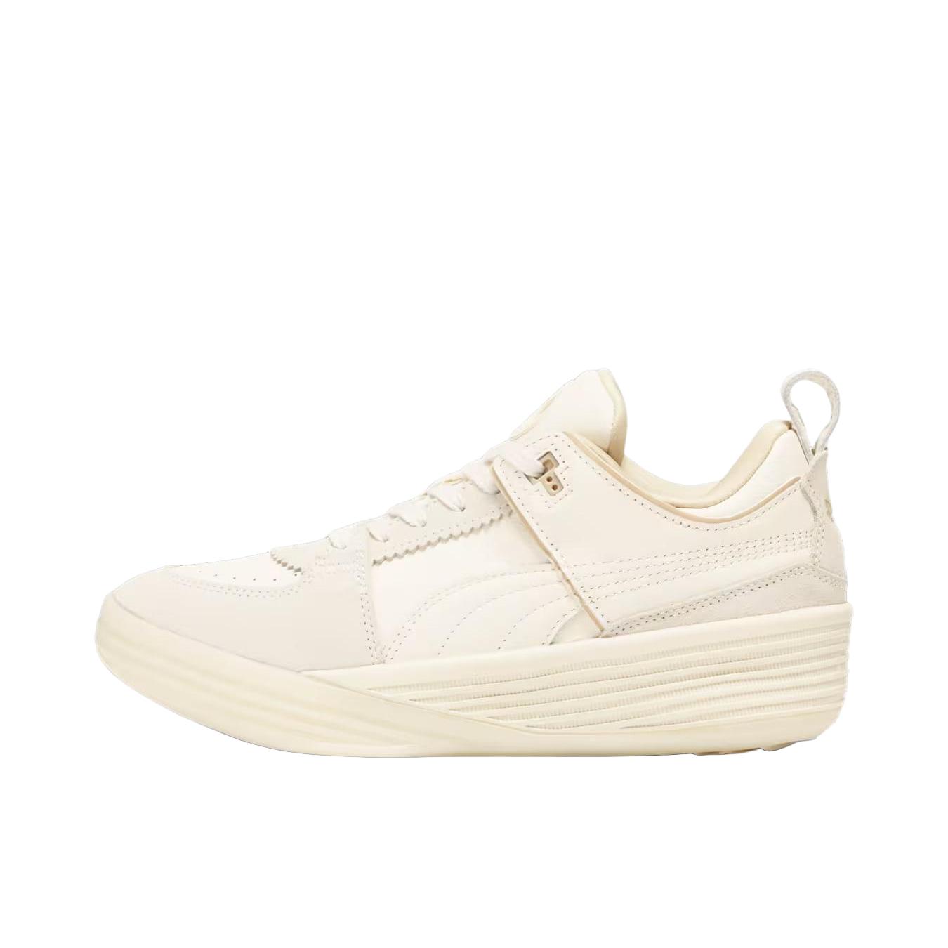 推荐商品：Puma/彪马 All Pro Nitro 哈利伯顿 舒适稳定 缓震回弹 抗扭 防滑耐磨 篮球鞋 女款/Trophy Hunting联名/米色