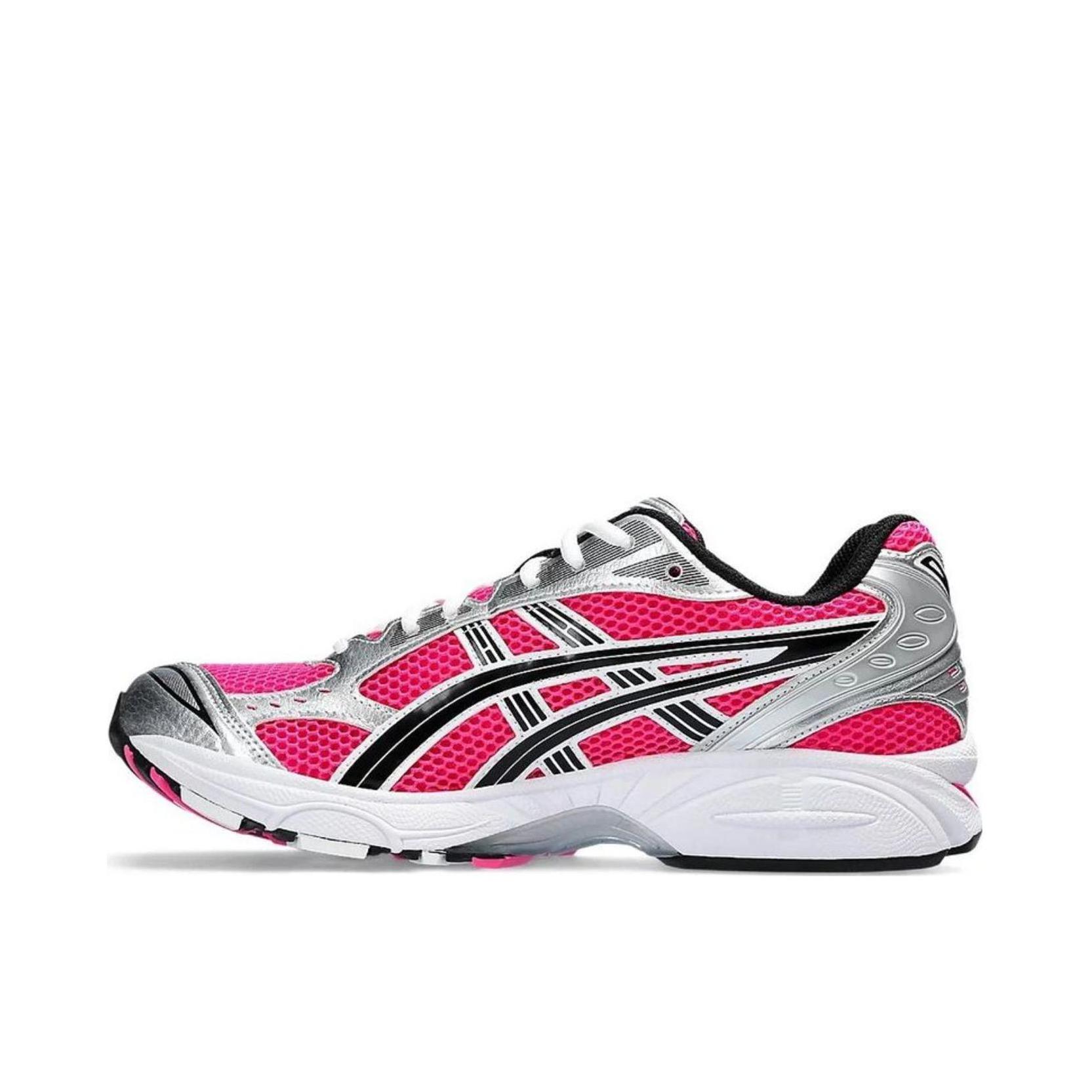 推荐商品：Asics/亚瑟士 Gel-Kayano 14 跑鞋 舒适减震防滑耐磨网面百搭复古慢跑 粉色/灰色/黑色