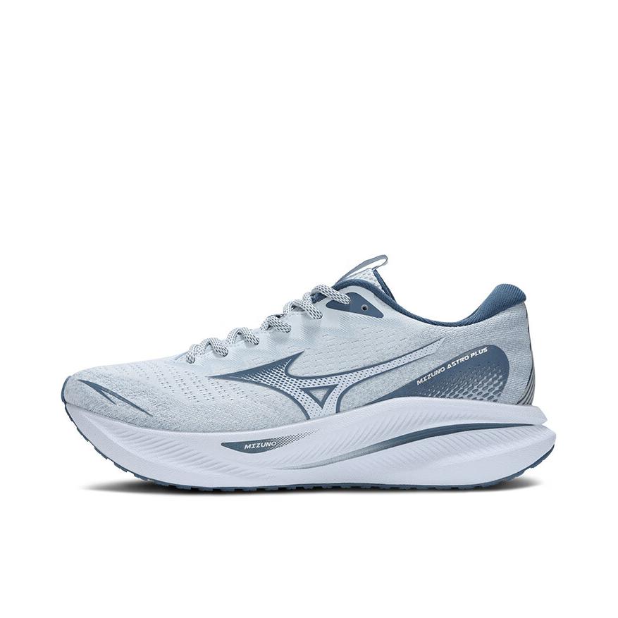推荐商品：Mizuno/美津浓 Astro Plus 透气 缓弹 慢跑 跑鞋 乡村蓝