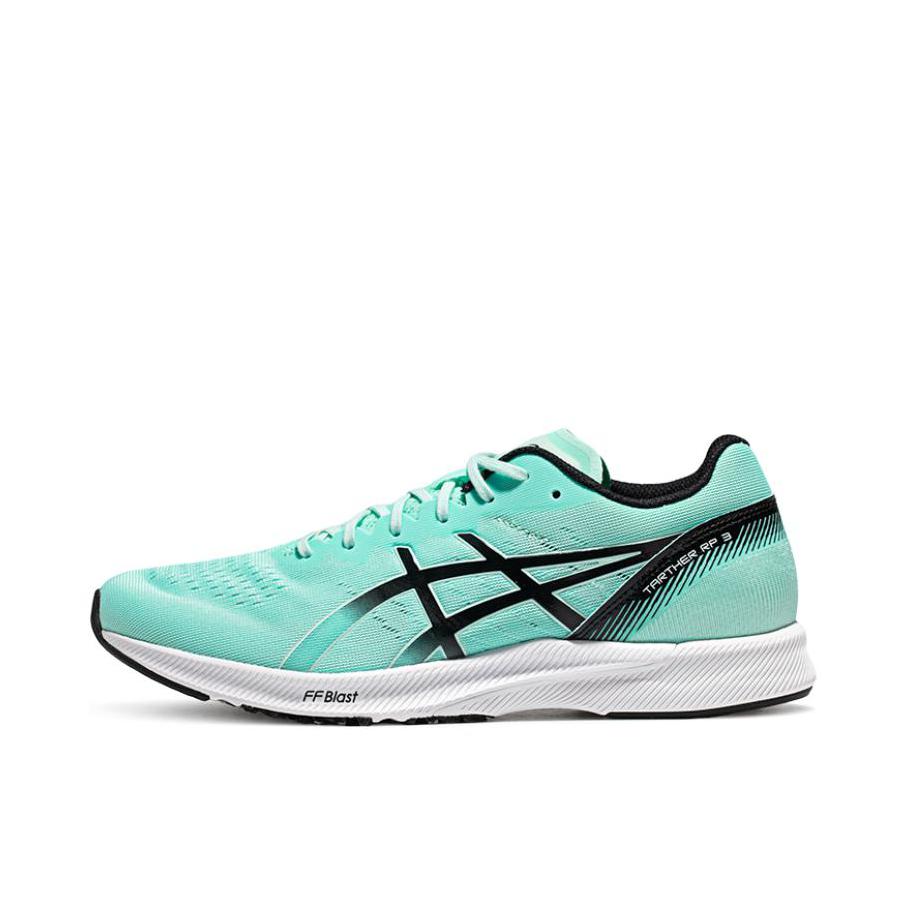 推荐商品：Asics/亚瑟士 Tarther Rp 3 跑鞋 缓震轻量回弹防滑耐磨舒适透气竞速织物百搭贴合 绿色/黑色