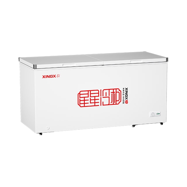 推荐商品：XINGX/星星 BD/BC-500R 冷柜 500升 大容量 冷藏保鲜 强劲冷冻 节能省电 卧式 一级能效 减霜 顶开门 小型 冷冻转换铜管两用雪糕店全冷冻单温除霜家商两用大容积微霜
