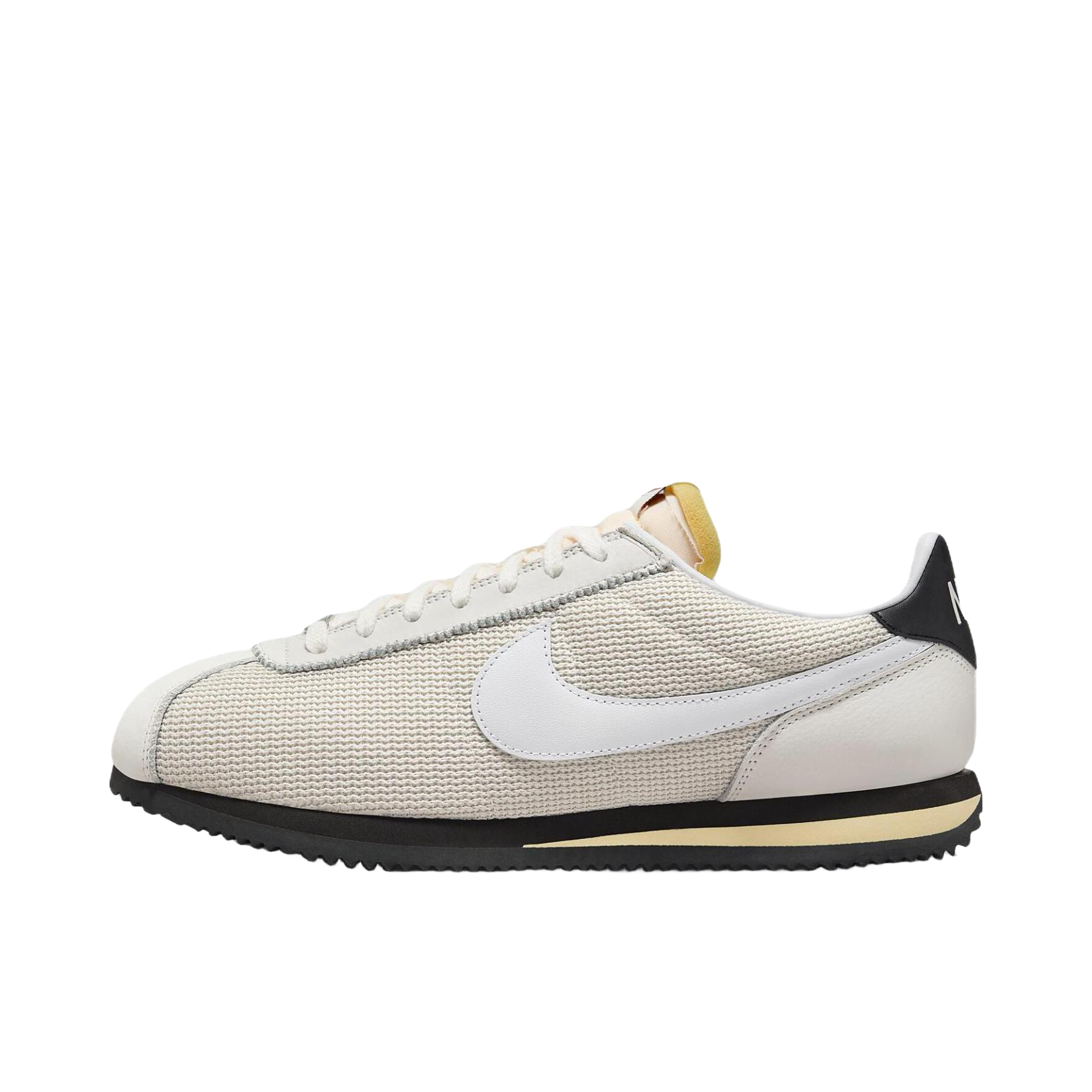 推荐商品：Nike Classic Cortez 阿甘鞋 跑鞋 防滑耐磨缓震透气轻便抓地舒适低帮耐穿贴合 米色/白色
