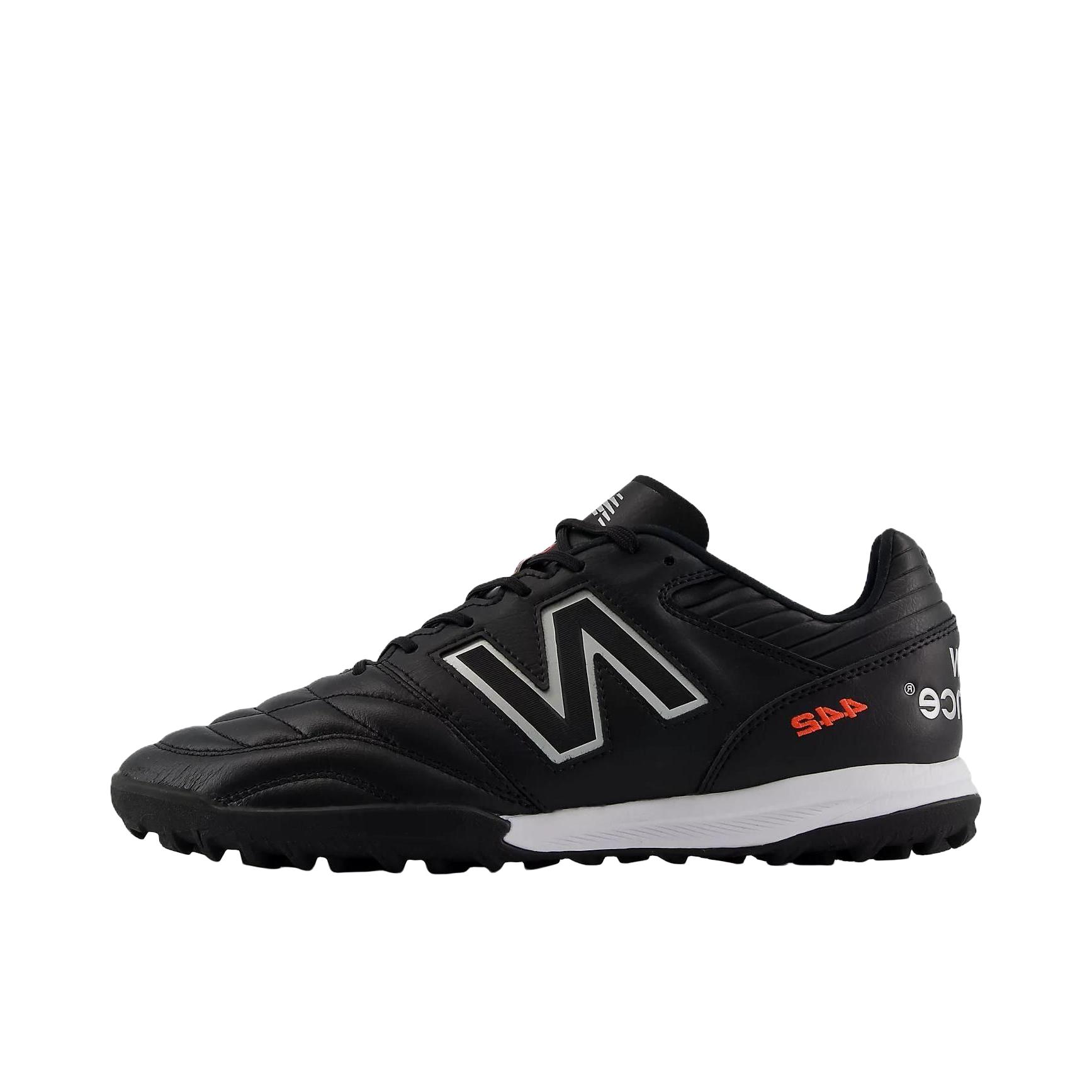 推荐商品：New Balance 442 PRO TF V2 次顶级 碎钉 防滑 低帮 时尚 平跟 胶质 圆头 足球鞋 黑色