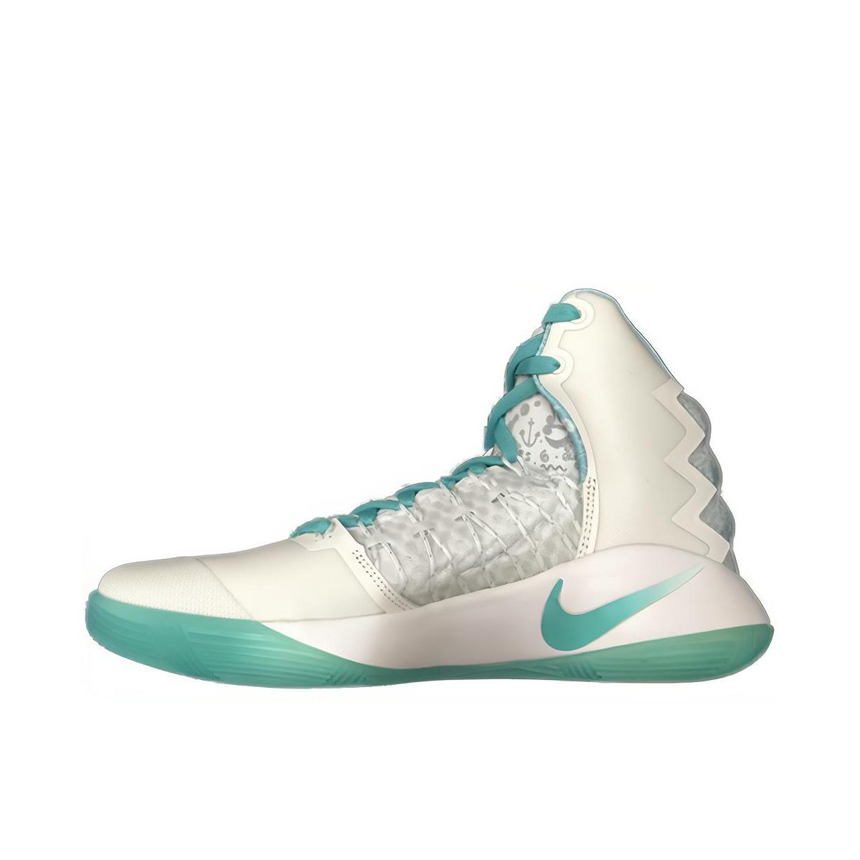 推荐商品：Nike Hyperdunk 2016 篮球鞋 包裹性减震实战支撑防滑轻便圆头织物时尚百搭 Elena Delle Donne PE 白绿