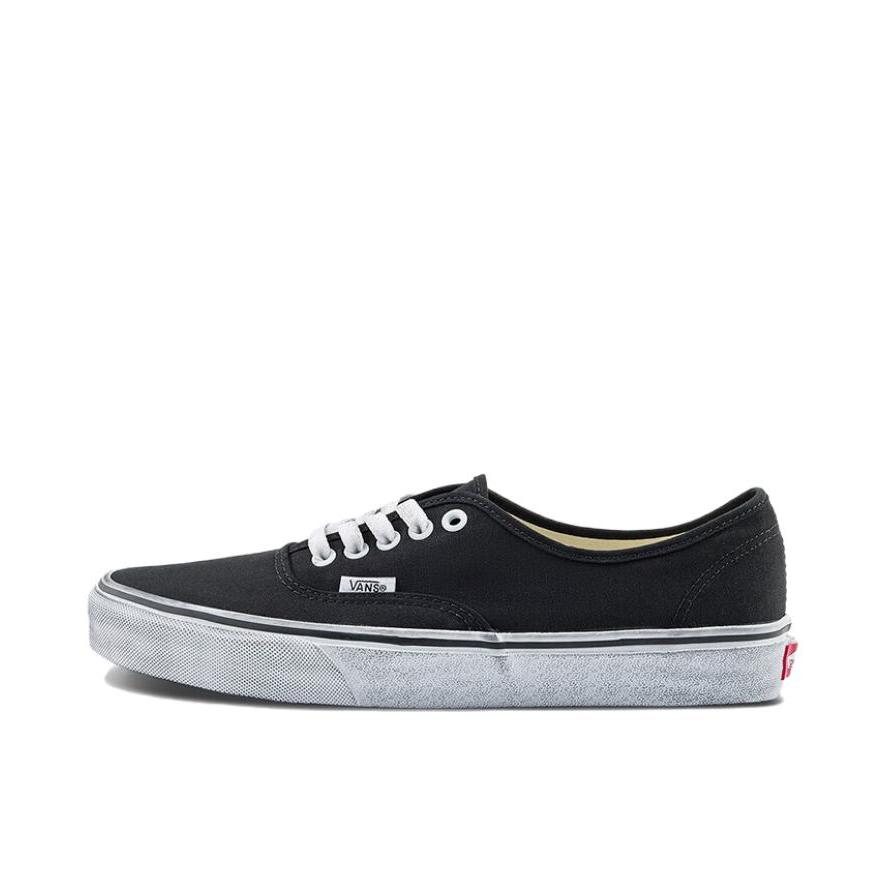 推荐商品：Vans/范斯 Authentic 潮流休闲 轻便舒适 防滑耐磨 百搭运动 复古 板鞋 做旧/黑色