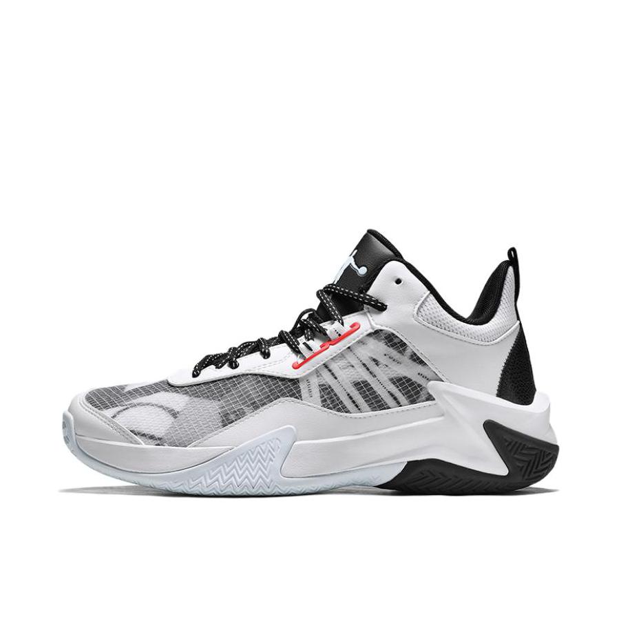 推荐商品：乔丹体育 破影Pro2.0 百搭 时尚潮流 网面 耐磨 缓震 合成革 篮球鞋 白色/薄纱蓝