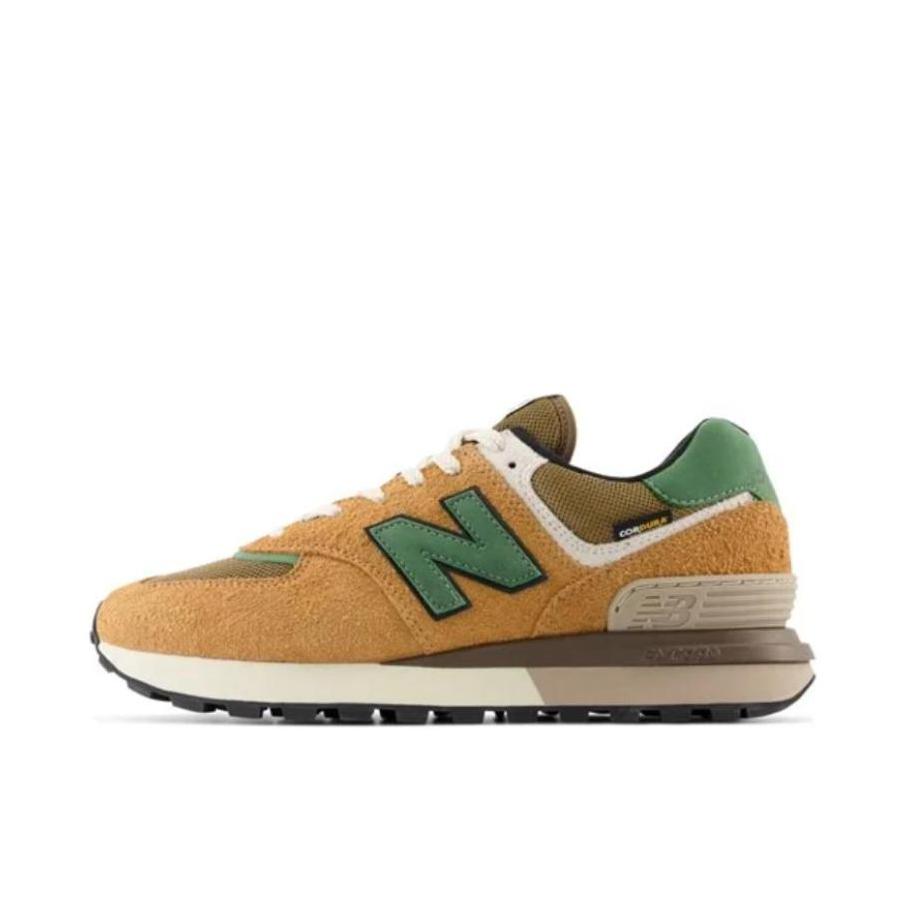 推荐商品：New Balance 574 运动休闲鞋 阿甘鞋 经典复古防滑耐磨缓震舒适透气时尚百搭轻便 New Balance  D宽/果橙/墨绿
