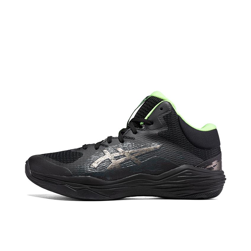 推荐商品：Asics/亚瑟士 Nova Flow 2 防滑耐磨 回弹透气 缓震 圆头 篮球鞋 黑色