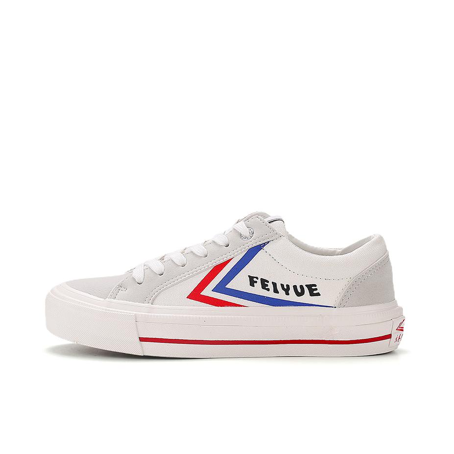 推荐商品：Feiyue/飞跃 复古百搭 潮流 帆布鞋 DF/1-2348 白色