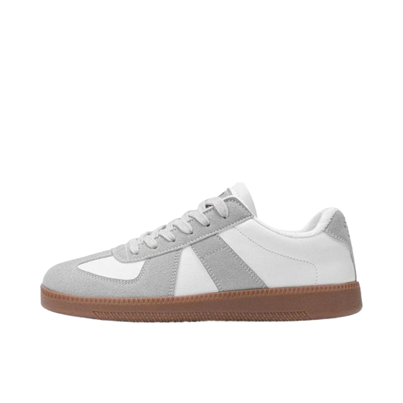 推荐商品：SESAME STREET/芝麻街 轻便透气 耐磨软底 潮流复古 德训鞋 运动休闲鞋 SSDFW231050U 加绒/白色/灰色