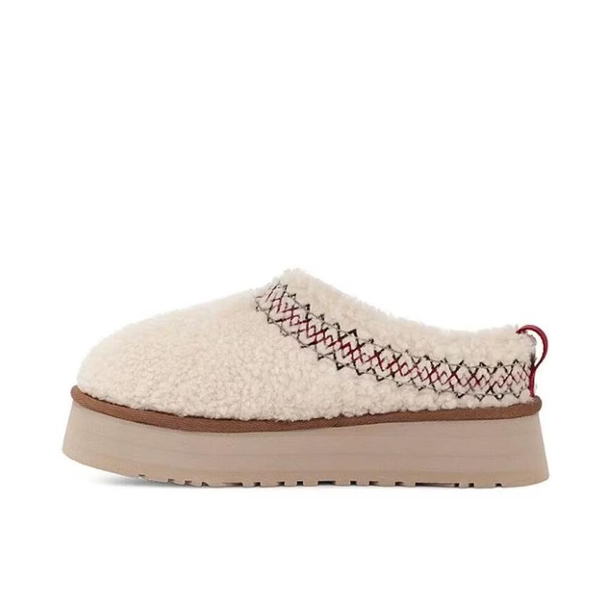 推荐商品：UGG 舒适休闲 简约时尚 厚底 圆头 套脚 单鞋 1143976 女款/褐色/白色
