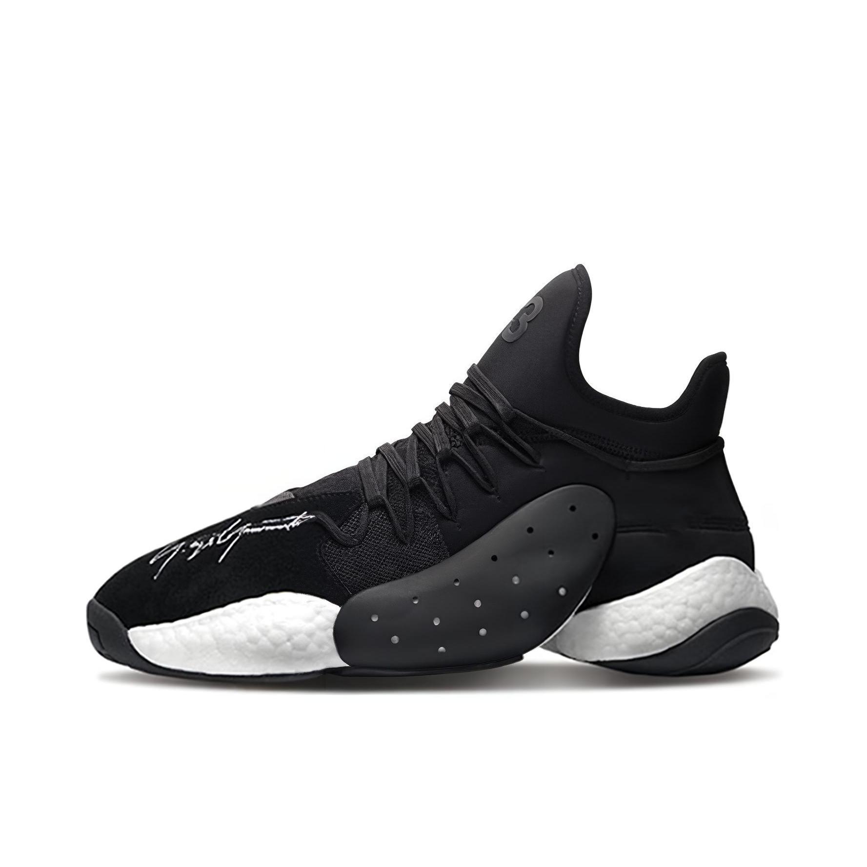推荐商品：Y-3 Harden BBall 运动休闲鞋 防滑耐磨舒适透气轻便复古 Black/White 黑白