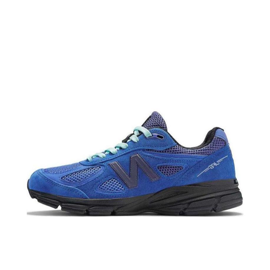 推荐商品：New Balance 990 V4 网布 织物 舒适轻便 减震 防滑耐磨 复古 运动休闲鞋 Joe Freshgoods联名/蓝色