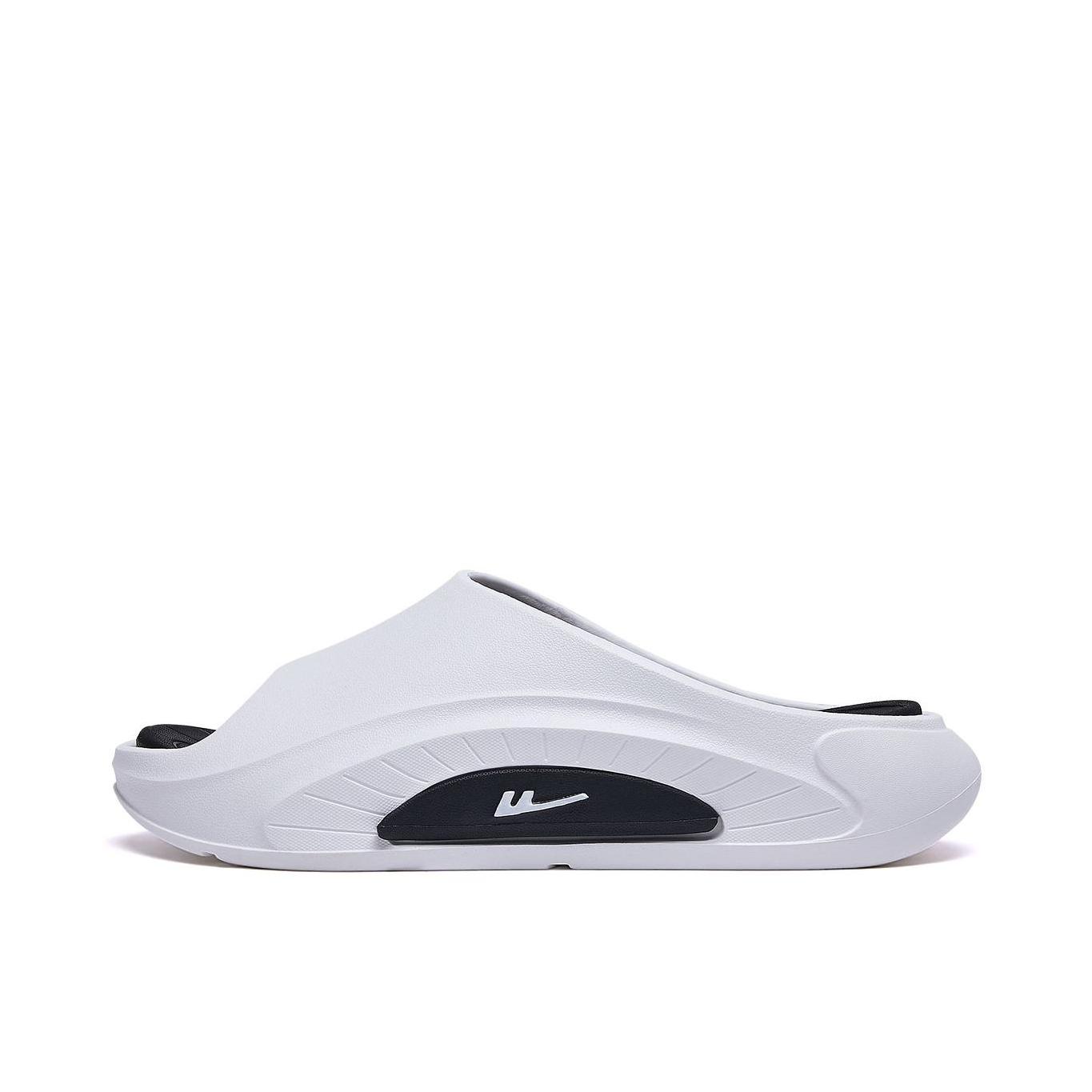 推荐商品：回力 拖鞋 耐磨防臭可外穿静音止滑软底抗磨增高居家高级感踩屎感 HL0225 珍珠白/黑色