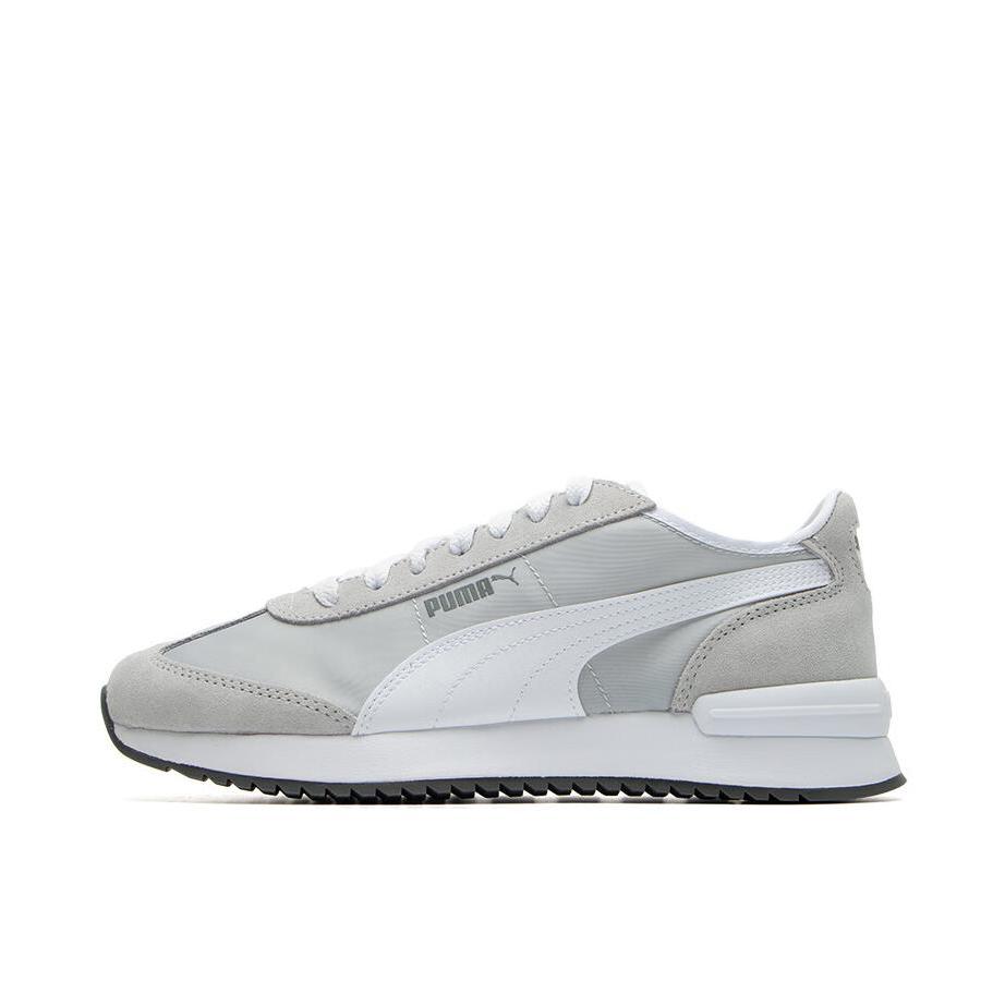 推荐商品：Puma/彪马 R78 Wind Nylon 德训鞋 T头鞋 运动休闲鞋 复古轻便缓震情侣拼接薄底抓地 白色/灰色