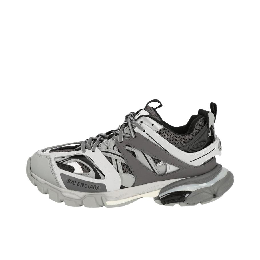 推荐商品：Balenciaga 巴黎世家 Track 1.0系列 轻便 时尚 包裹性 织物 休闲运动鞋 老爹鞋 黑色/灰色