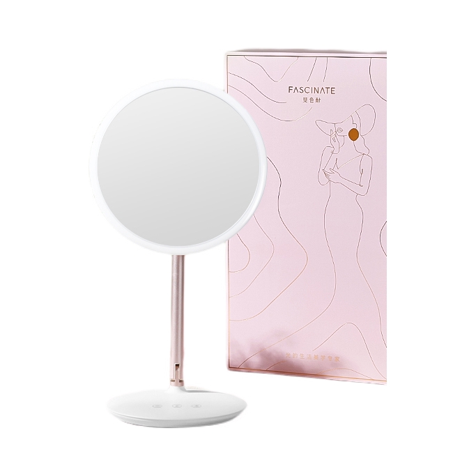 推荐商品：ASCINATE/斐色耐 补光台式化妆镜 带灯