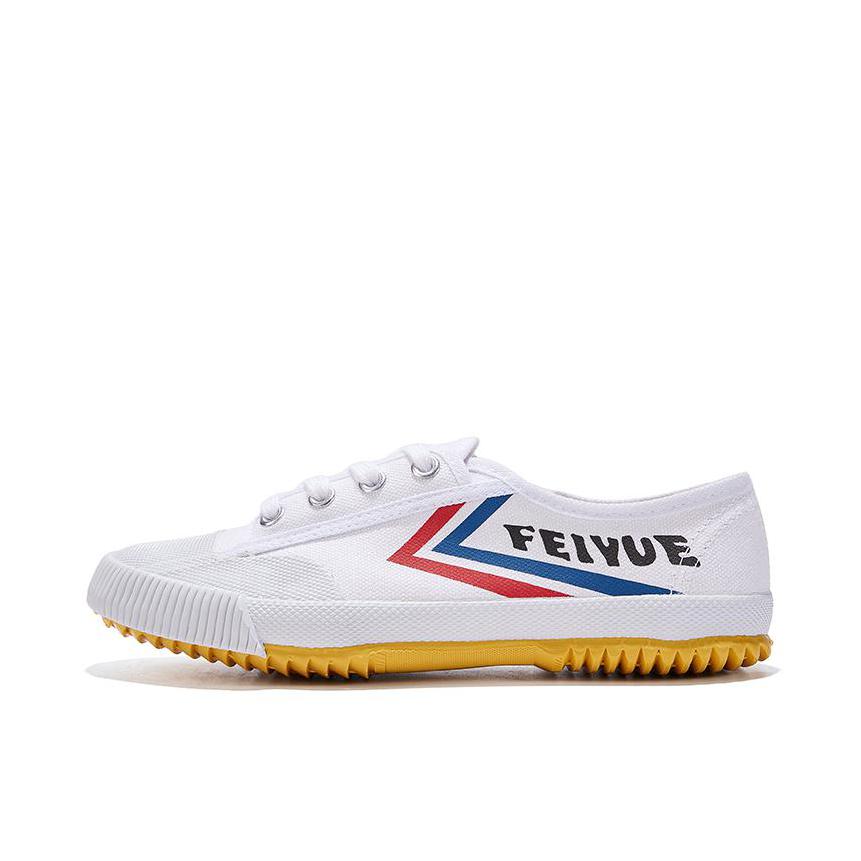 推荐商品：Feiyue/飞跃 经典复刻 防滑耐磨 舒适透气 复古 帆布 休闲鞋 FXY-001X 白/红/蓝