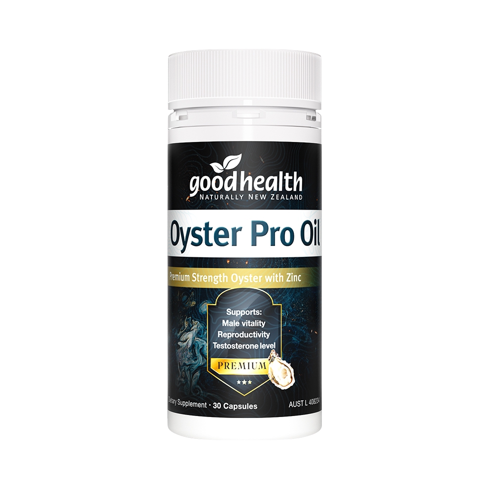 推荐商品：goodhealth 加强版 牡蛎精油Pro软胶囊 瓶装 熬夜补锌