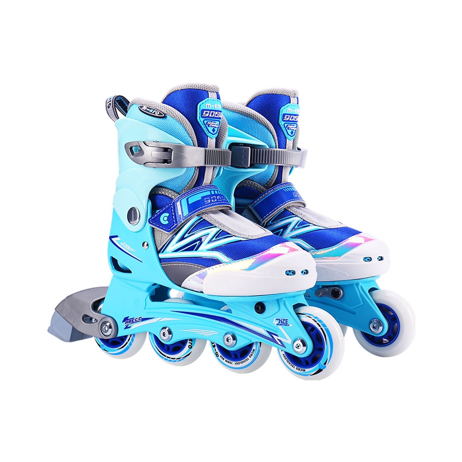 推荐商品：MICRO/迈古 初学休闲 可调节 直排轮 906M