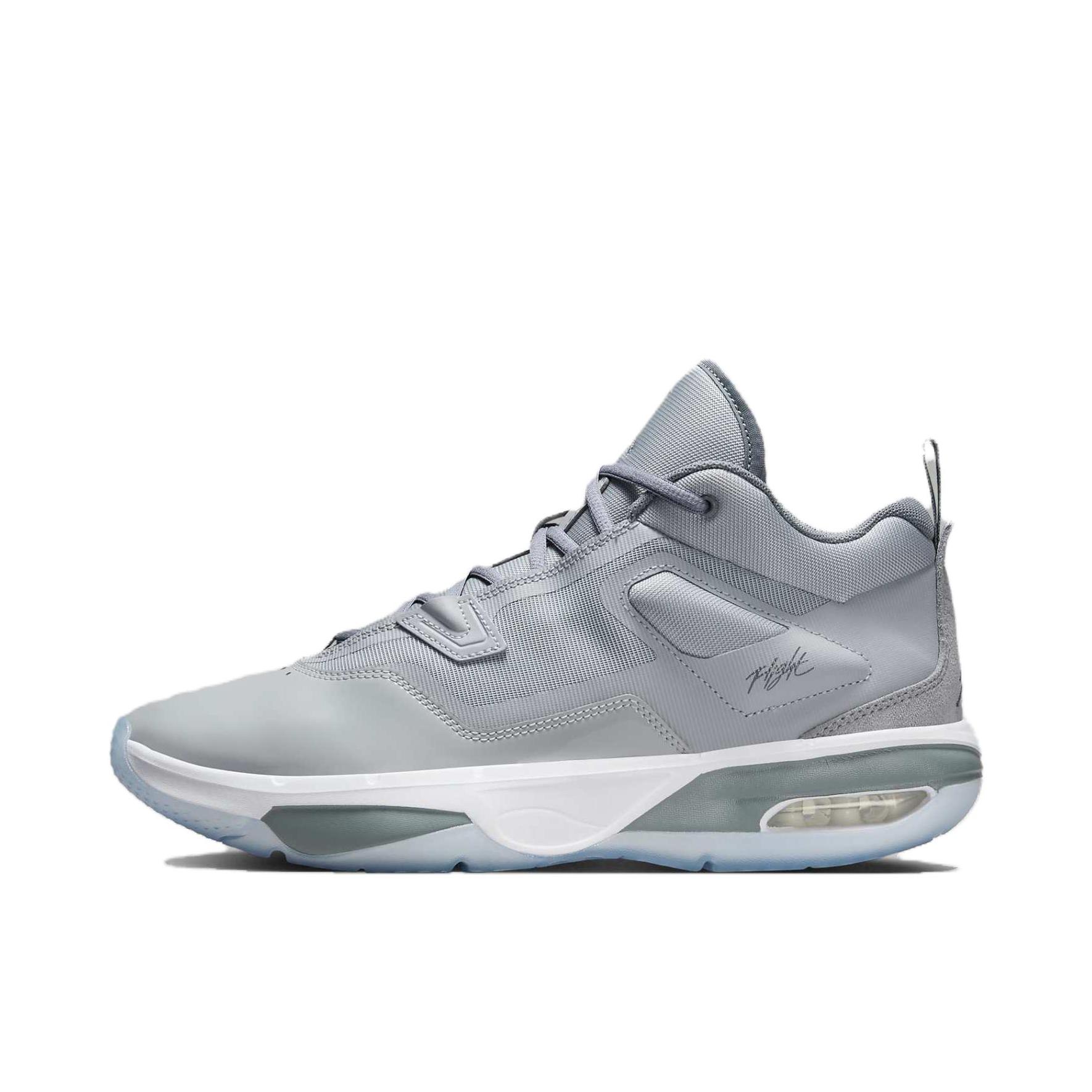 推荐商品：Jordan Stay Loyal 3 篮球鞋 减震舒适防踢缓冲耐用简约圆头织物 银色 