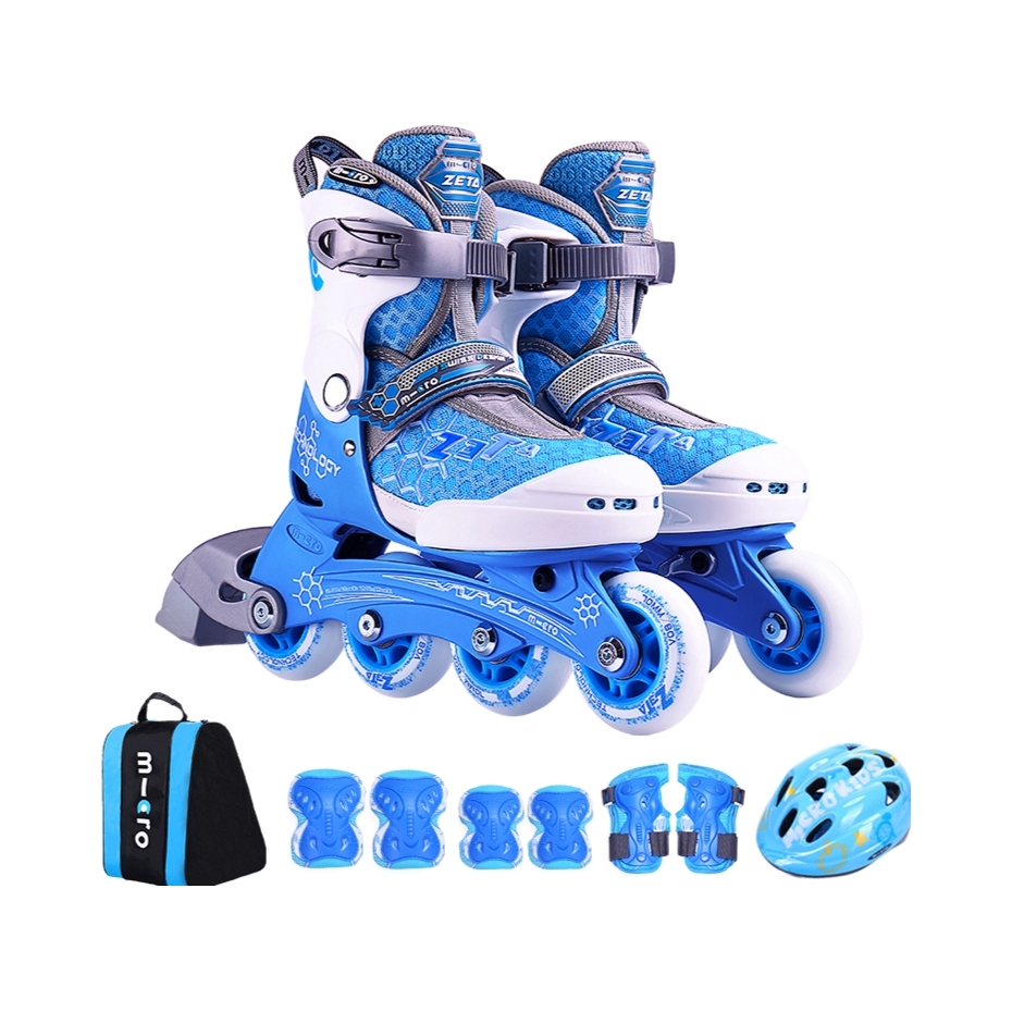 推荐商品：MICRO/迈古 ZETA 透气培训 休闲蜂窝 直排轮