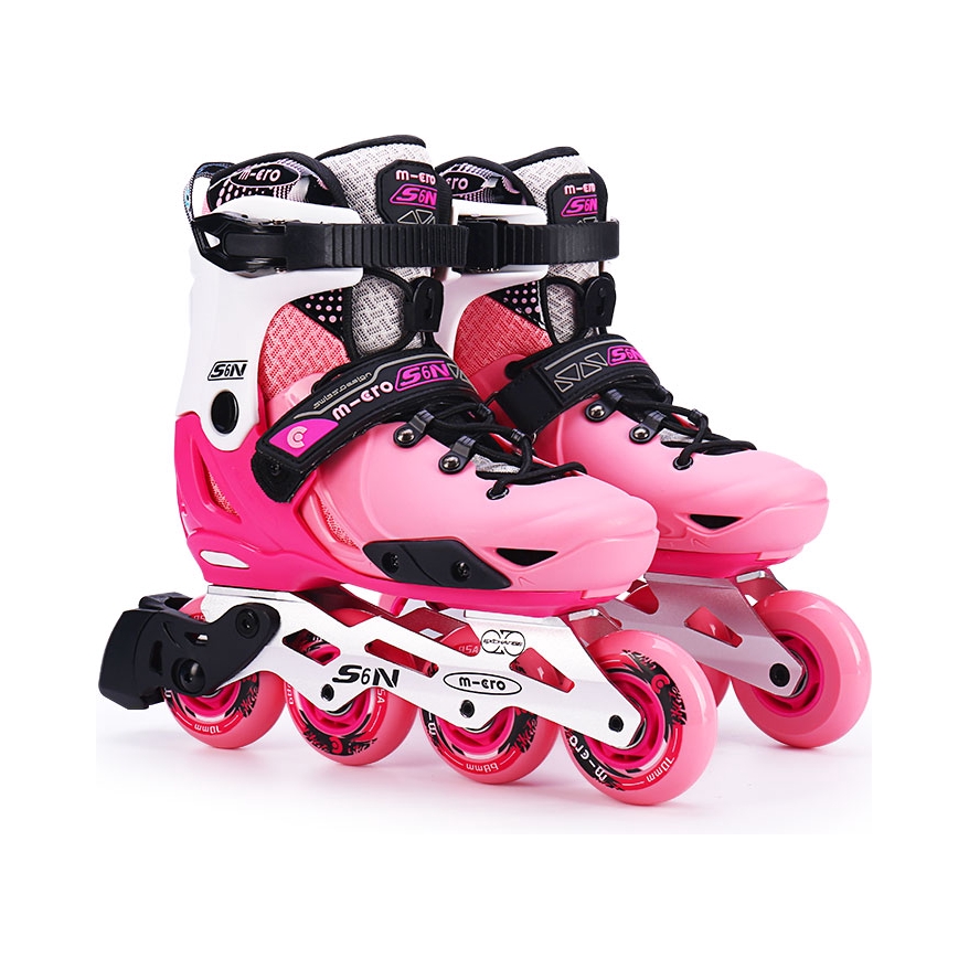 推荐商品：MICRO S6N 平花 可调码 儿童 直排轮