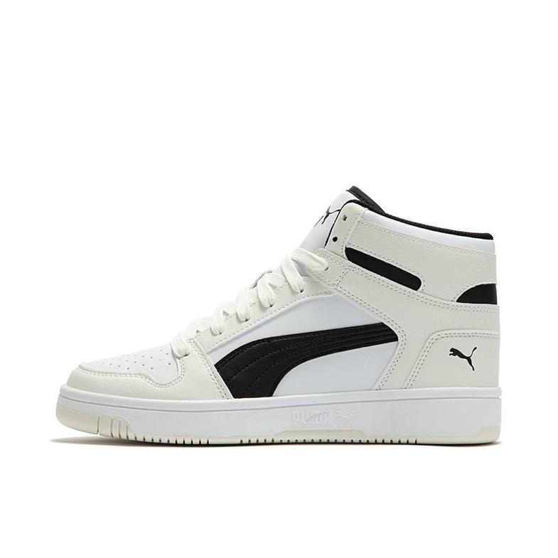 推荐商品：Puma/彪马 Rebound LayUp 小白鞋 板鞋 休闲百搭复古防滑耐磨轻松舒适透气防水运动 熊猫/高帮/白色/黑色