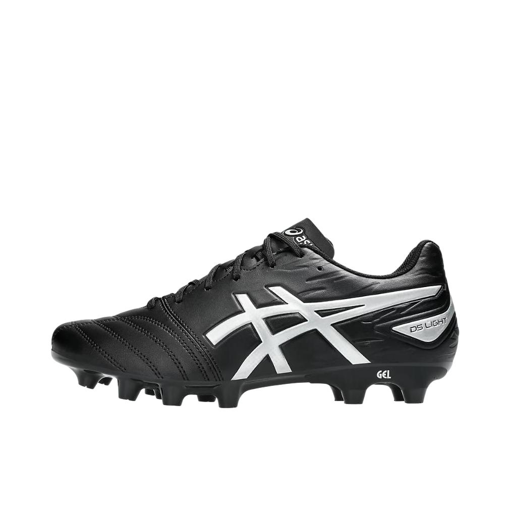 推荐商品：Asics/亚瑟士 DS LIGHT 舒适百搭 支撑 抓地力 防滑耐磨 透气 圆头 短钉 胶质 轻型 次顶 人造草 足球鞋 黑色/白色