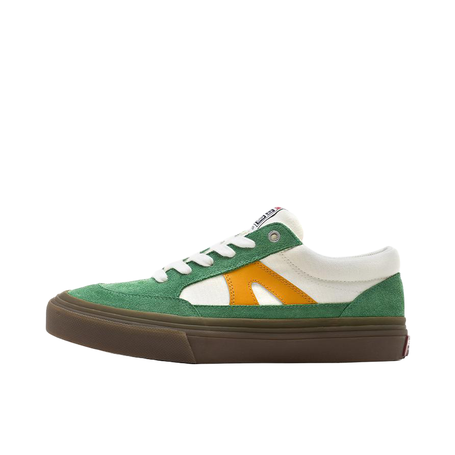 推荐商品：Vision Street Wear Stick 板鞋 防滑耐磨滑板轻便潮流时尚翻毛皮轻量化美式复古支撑厚底 黄色/绿色
