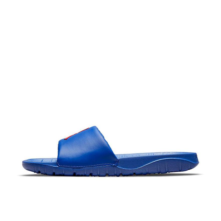 推荐商品：Jordan Break Slide 时尚百搭 轻便透气 软底 一字 拖鞋 皇家蓝
