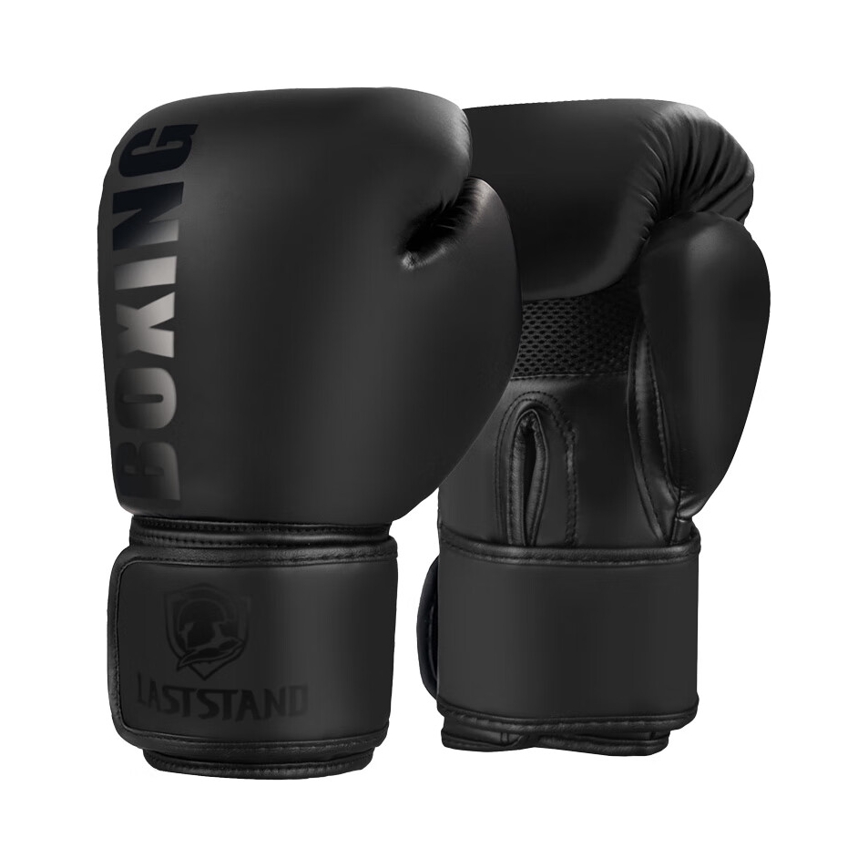 推荐商品：竞派 散打 自由搏击训练 泰拳馆 格斗 成人小孩 女男孩 锻炼 打沙包袋 加厚 乳胶内胆 超纤皮 系绳 拳击手套