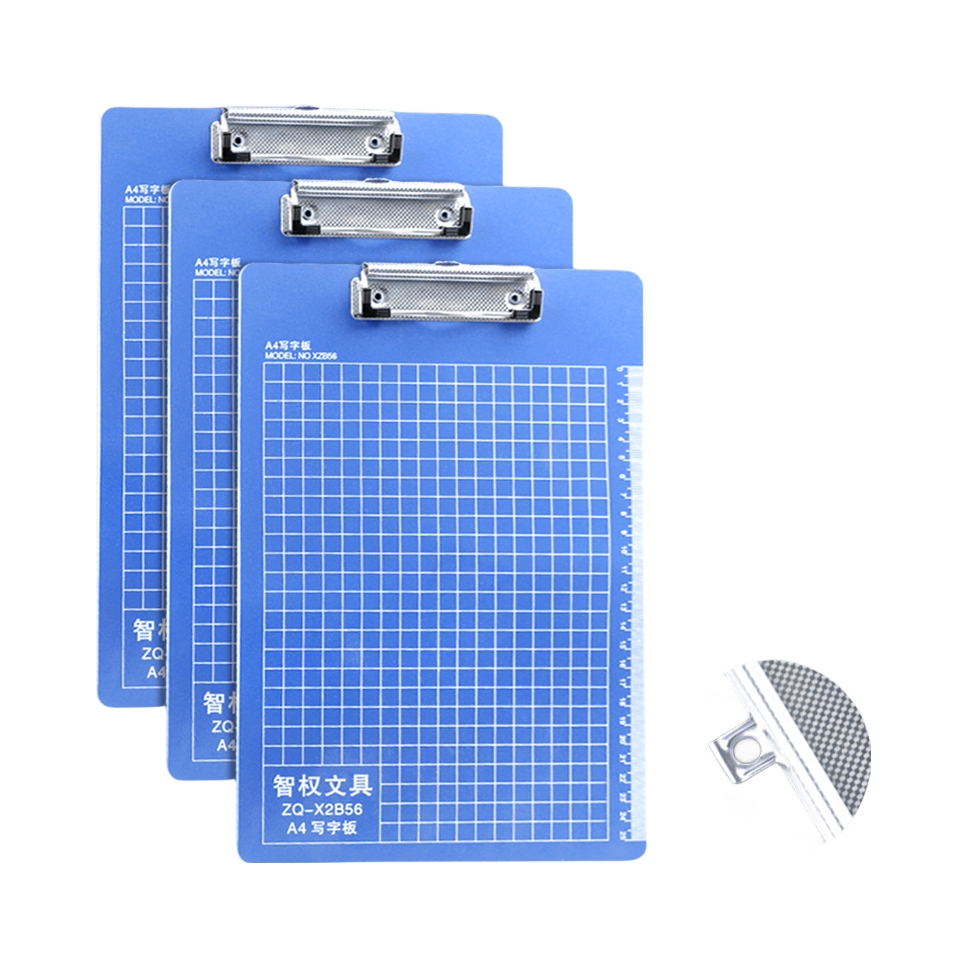 推荐商品：智权 A4 竖式 线夹刻度款书写板夹 文件夹
