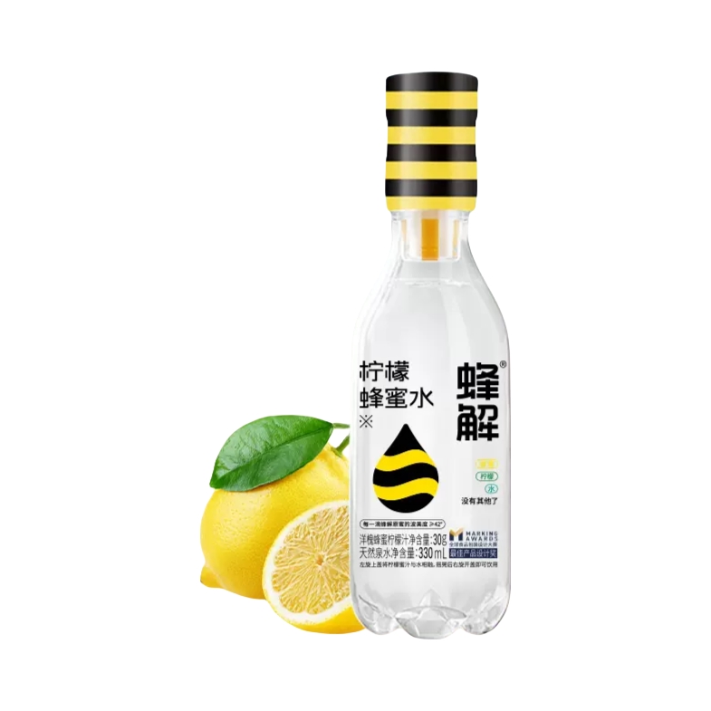 推荐商品：蜂解 柠檬蜂蜜水 分离式 瓶装 360ml