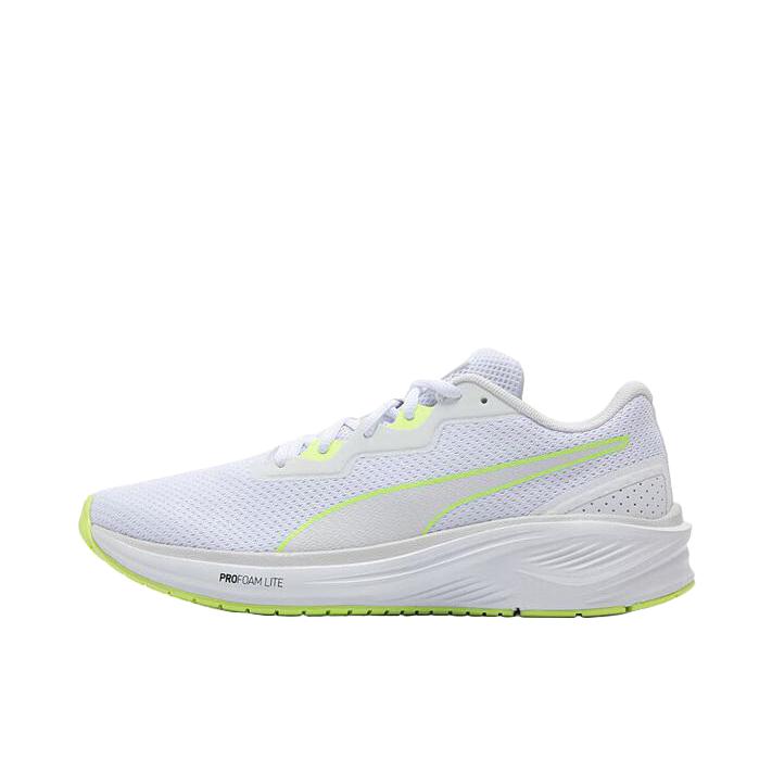 推荐商品：Puma/彪马 Aviator Profoam Sky 织物 轻便 网面透气 缓震耐磨 复古 休闲运动 跑鞋 白色/黄色