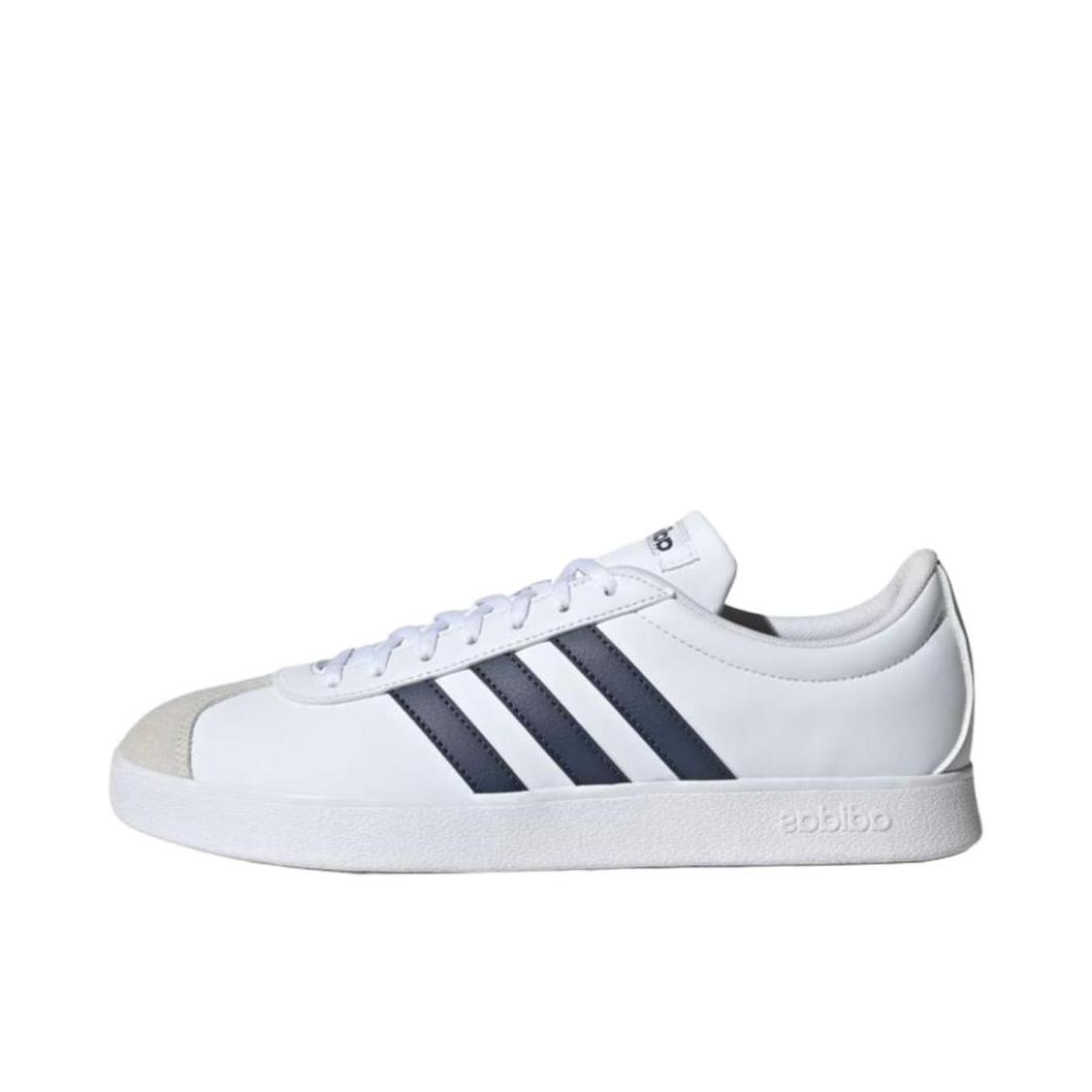 推荐商品：adidas VL Court T头鞋 德训鞋 板鞋 休闲舒适轻便减震耐磨防滑轻运动复古圆头 白色/黑色