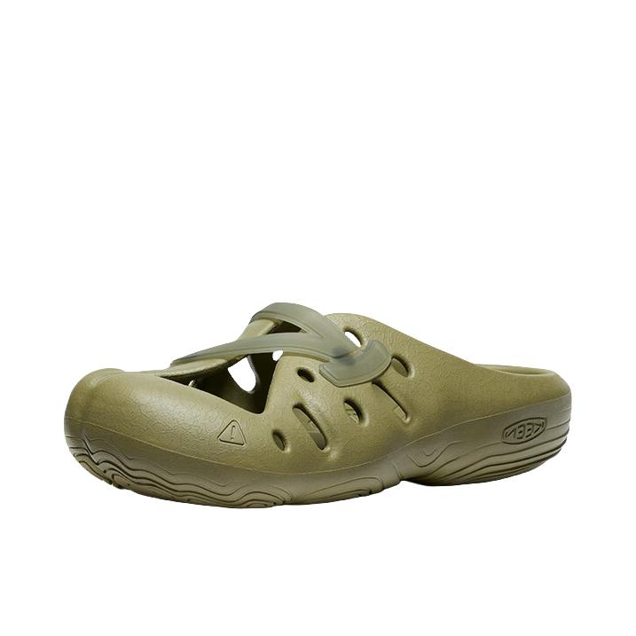 推荐商品：KEEN 透气 休闲 防滑 轻便 包头 拖鞋 1029369 橄榄绿