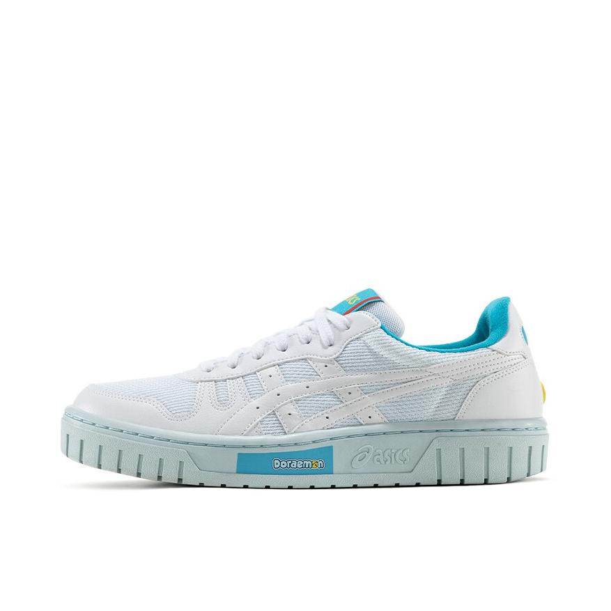 推荐商品：Asics/亚瑟士 Court Mz 百搭 复古 耐磨透气 轻便舒适 休闲运动 板鞋 白色/蓝色