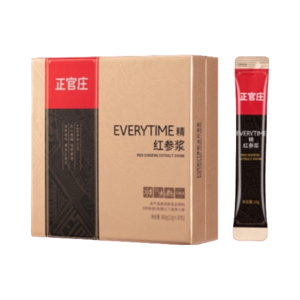 推荐商品：正官庄 EVERYTIME 精红参浆 礼盒装 抗疲劳 增强免疫力