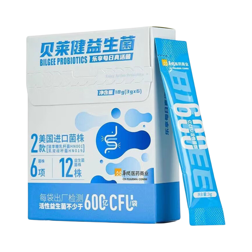 推荐商品：贝莱健 600亿CFU 益生菌 盒装