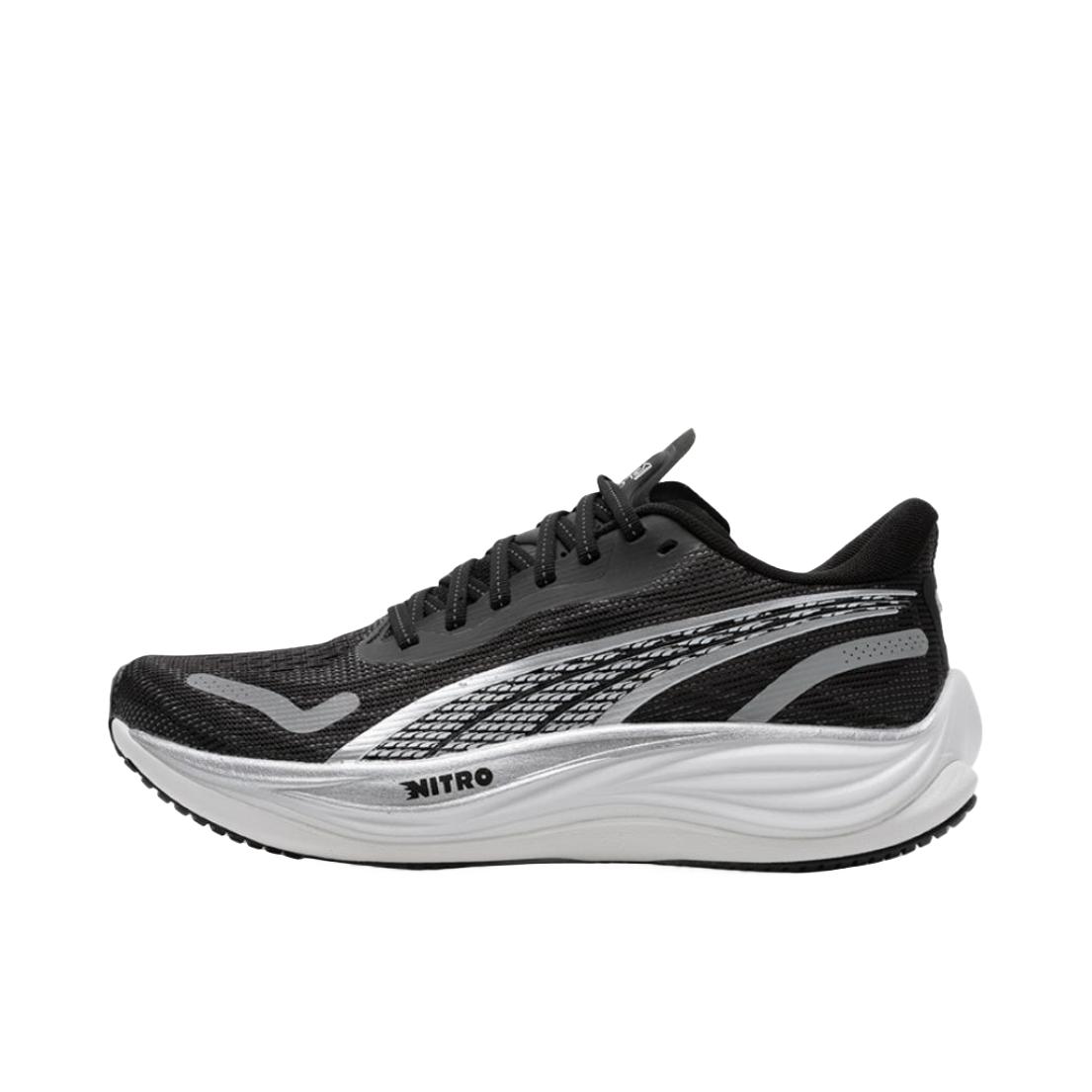 推荐商品：Puma/彪马 Velocity Nitro 3 彪速3 氮气科技 回弹 轻便缓震 跑鞋 黑色/白色/银灰
